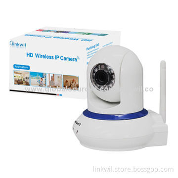 Wi-Fi Security Camera, Supports Pan and Tilt, Micro SD Card, Onvif, Multiple Colors for Your Choose